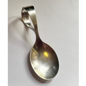 Vintage Webster Sterling Silver Baby Spoon Infant Flatware 3" Collectible USA